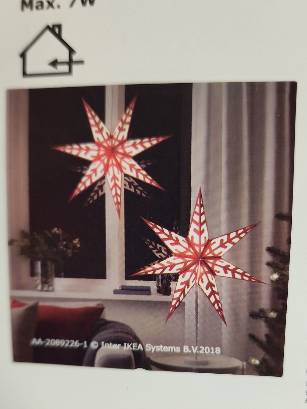 IKEA STRALA star